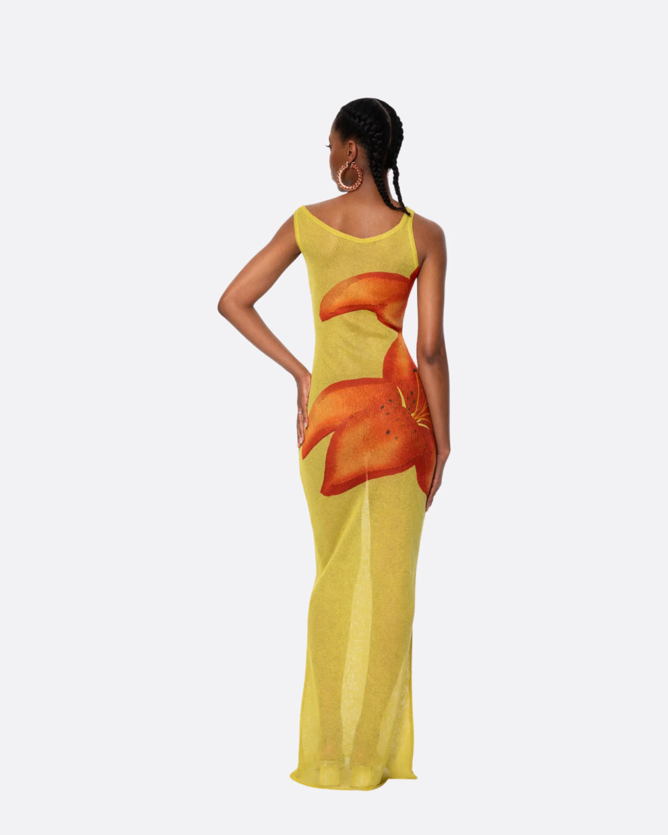 Flora Sheer Maxi - Image 3