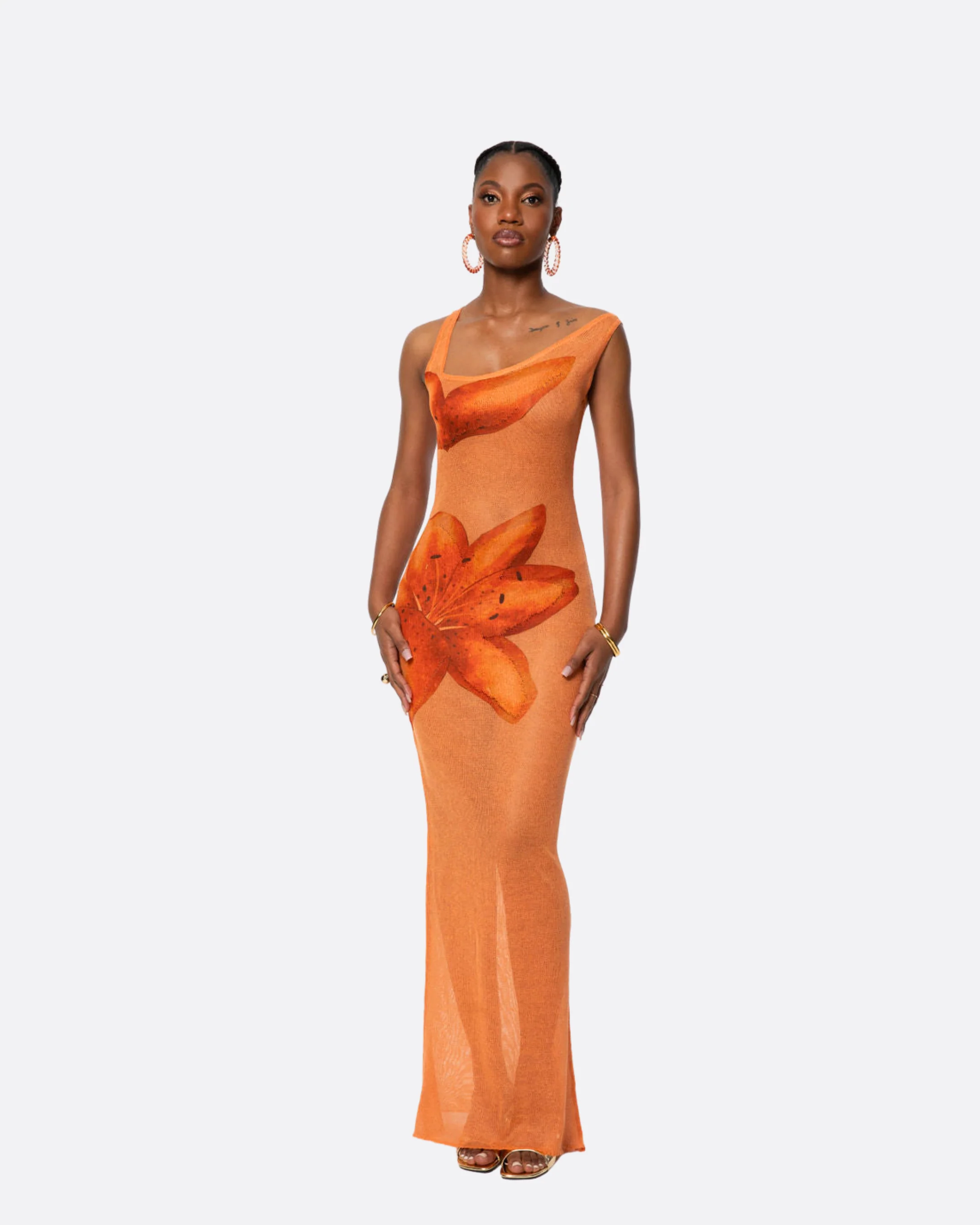 Flora Sheer Maxi - Image 4