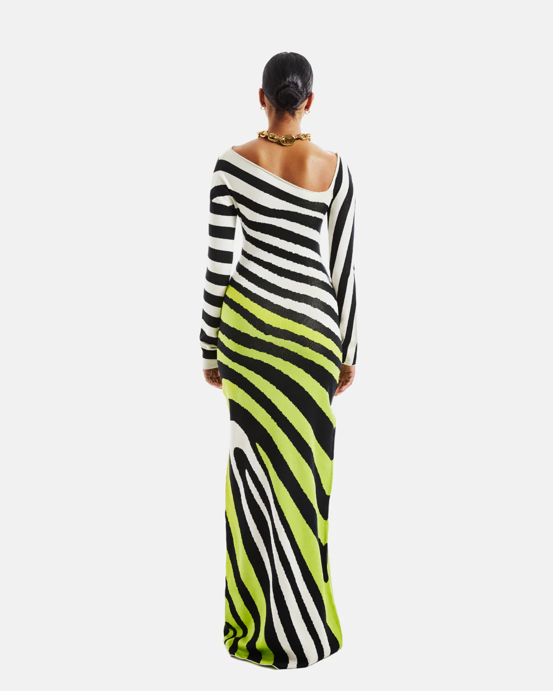 Nina Striped Dress - Image 3