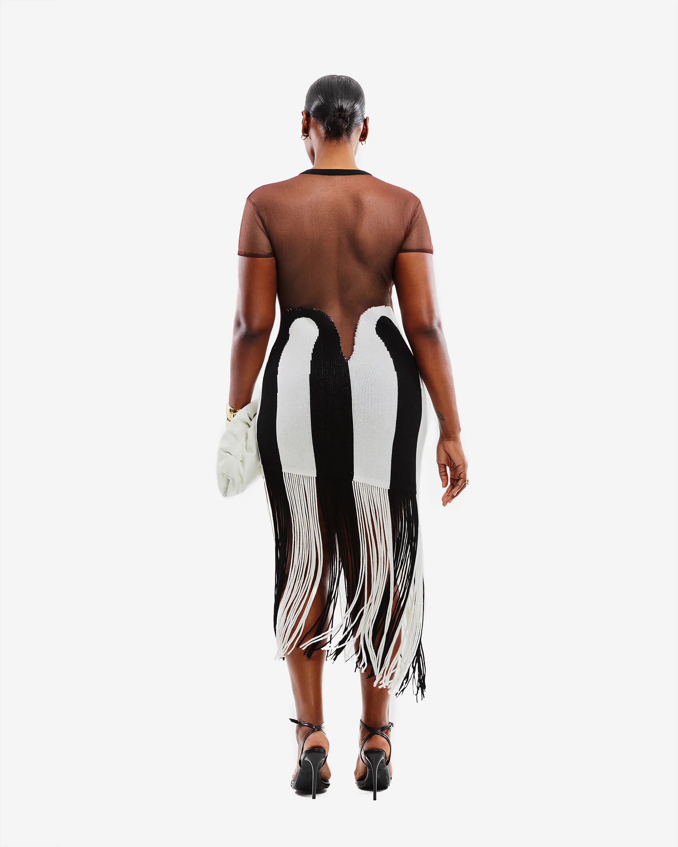 Zariah Tassel Knit Dress - Image 5